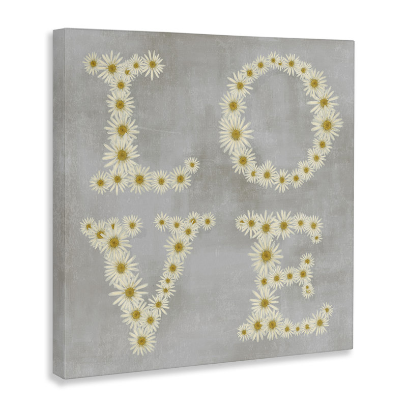 "Love Daisy" par Daphne Polselli, H 24 po x l 24 po