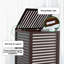 Panier à linge en bambou-987180750