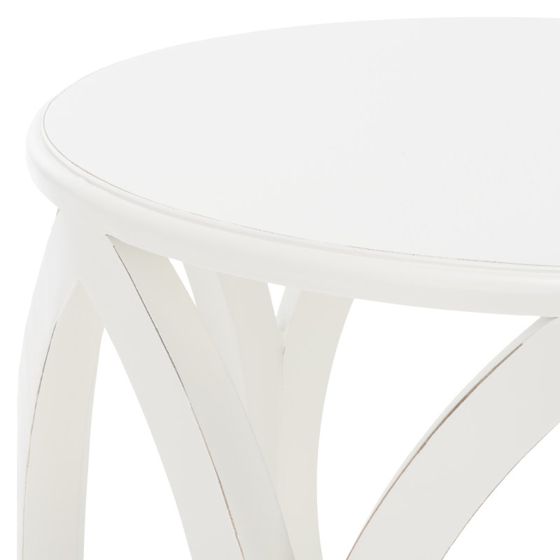 Table de bout Smithson, Blanc cassé