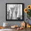 Silhouette Vases - cadre photo, impression sur toile-882235958-882235957