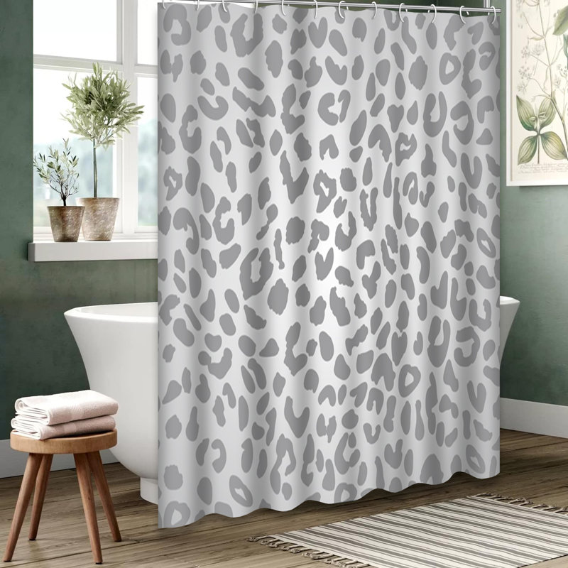 Rideau de douche Snow Snow, L 72 po x l 84 po