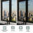 35.43 In. W X 196.85 In. L Window Film, Reflective Sun Blocking, Tinted Window Film, Clings For Daytime Privacy-2017027745