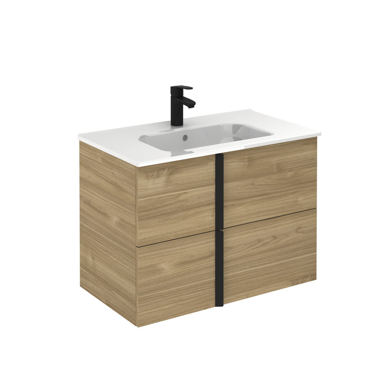 32'' Single Bathroom Vanity with Ceramic Top