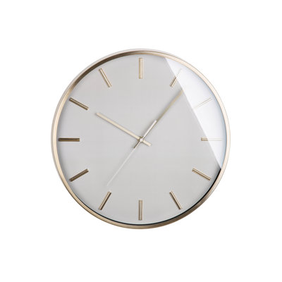 Carnmore Metal Wall Clock