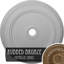 Médaillon de plafond Endurathane Galveston, DE 51 po x P 3 5/8 po x P 3 3/8 po (convient aux auvents jusqu'à 5 7/8 po), fini craquelé Americana peint à la main-851058049