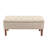 Amatucci Fabric Storage Bench with Rubberwood Legs-2043021265