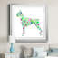 Tapisserie Boxer - peinture encadrée-1807084177-1807084170