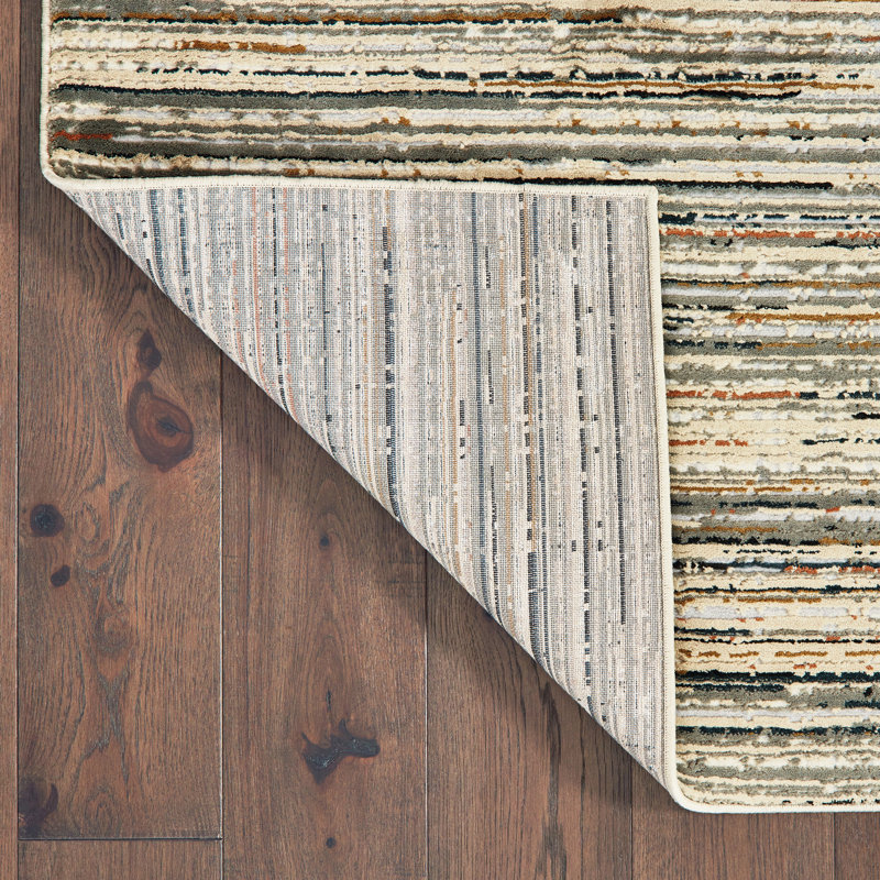 Halford Performance Abstract Indoor Rug, Rectangle 5'3" x 7'6"