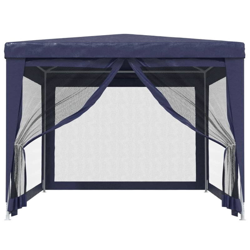 Andreyah 3m x 4m Iron Party Tent, Blue, Blue