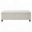Upholstered Storage Ottoman Bench, Entryway or Bed End Seating with 300lbs Capacity and Hidden Storage-797276