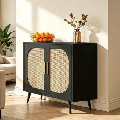Buffet avec armoire de rangement pour salle de bain et armoire à deux portes