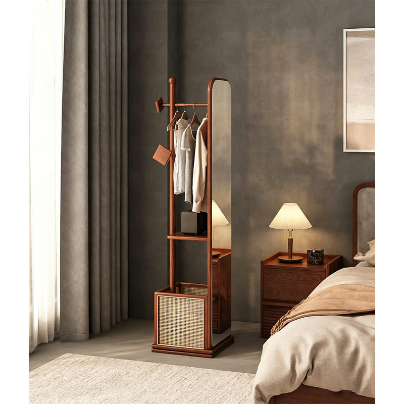 Miroir rotatif Modern, Brown