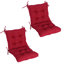 Coussins de siège et de dossier capitonnés 20 po x 40 po x 3,5 po pour l'extérieur et l'intérieur (ensemble de 2)-714821974-715763466-716918467