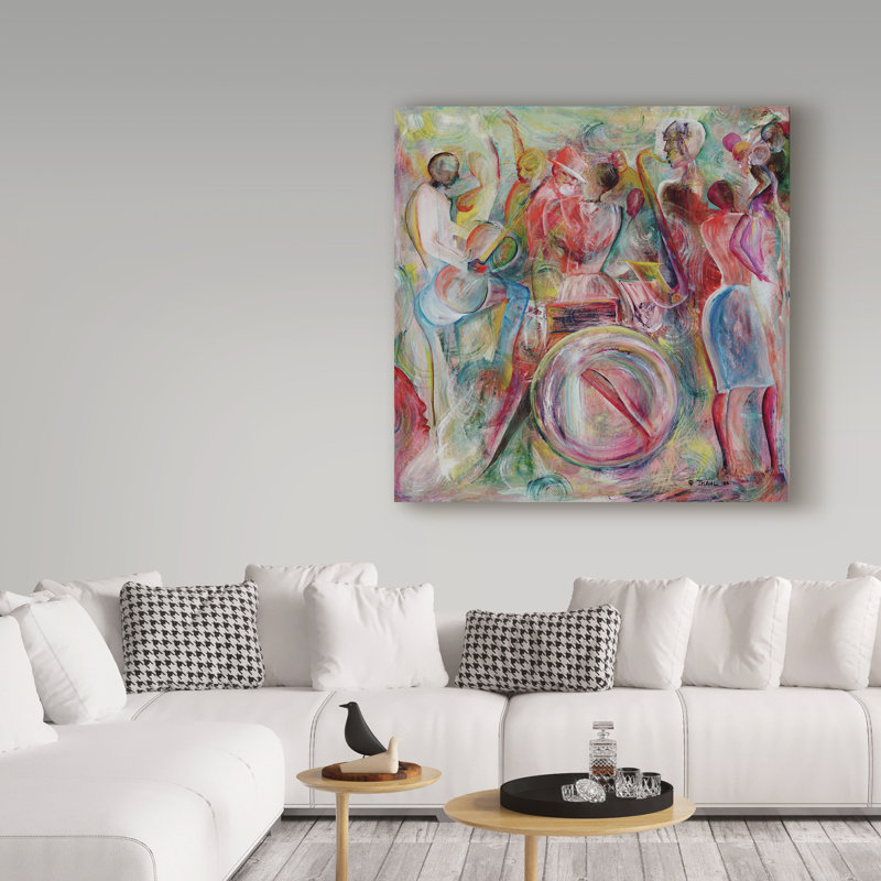 « new orléans », reproduction d’impression sur toile tendue, H 24 po x l 24 po x P 2 po