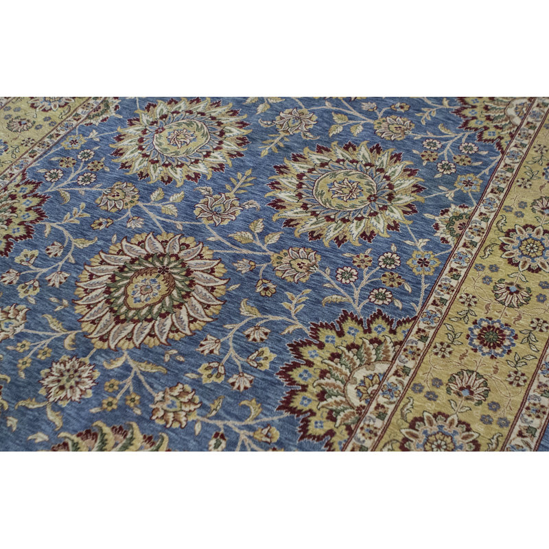 Manchuria Wool Oriental Area Rug, Square 12'