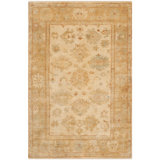 Langford Wool Oriental Area Rug in Yellow/Beige/Green