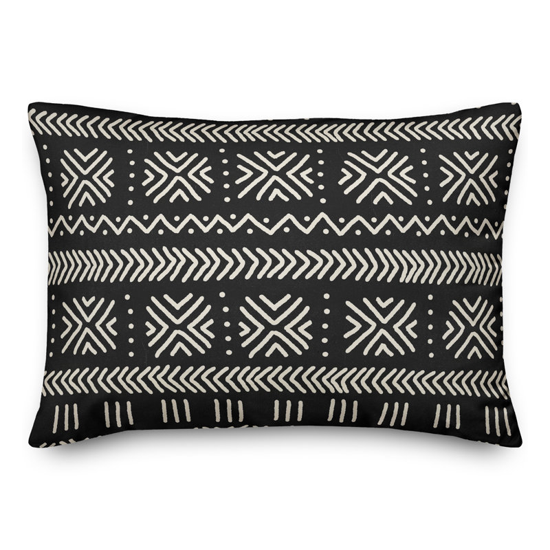 Coussin extérieur Mudcloth