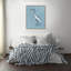 Sapphire Heron I Print by Nash Rambler-1977423343