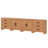 Eaton Farmhouse TV Stand With 2 Cabinets And 6 Drawers, Modern Entertainment Center For Living Room, Bedroom Or Entryway, Closed Media Storage Furniture-1139619849