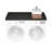 Furinno RAVEL Washer Dryer Countertop, Washer and Dryer Topper, with Edge Rails, Anti Slip Pads, 27.5 D x 54 W, for Laundry Room Organization and Storage, Espresso-123203246