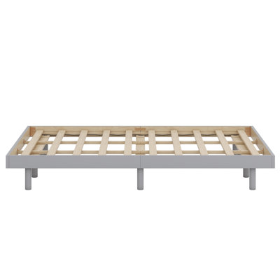 Modern Design Floating Platform Bed Frame
