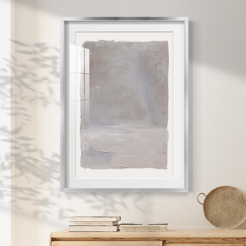 Béton paysage I - impression encadrée, Noir, H 28,5 po x l 20,5 po