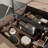 Carmavy Extendable Vanity Makeup Table Home Office Desk with Flip-Top Makeup Mirror and 6 Storage Drawers