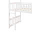Lit mezzanine simple blanc avec glissade - peu encombrant et ludique. Boulons en alliage de fer. Matériaux. Complète l'apparence de la chambre à coucher. Pour plus de 6 glissades, fonctionnel et ludique. Fabrication en bois massif. Aucun sommier tapissier requis. Max-806098572