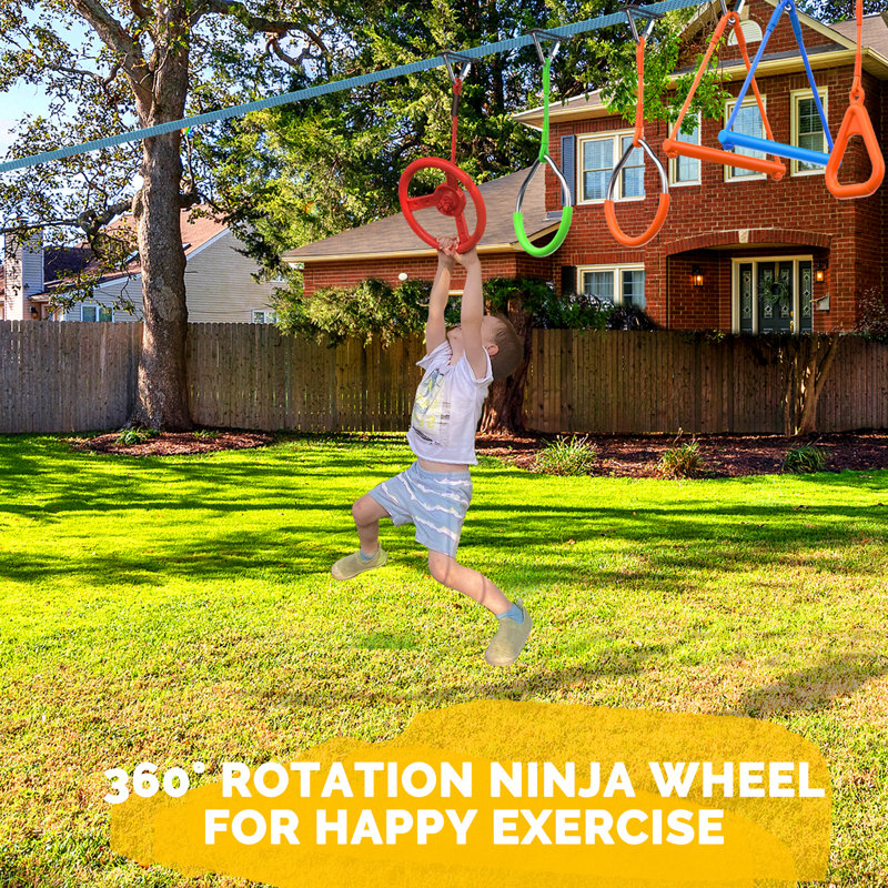 50FT Ninja Warrior Obstacle Course