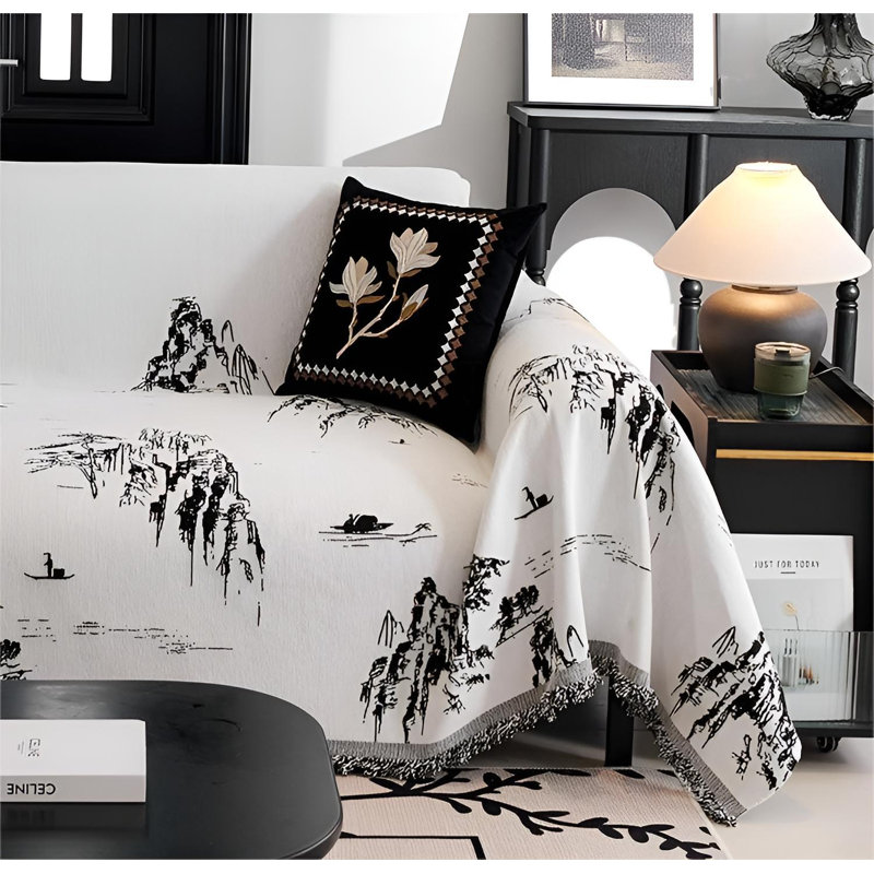 Sofa Slipcover, 118.11" W x 70.86" D