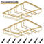 Bhure Wine Glass Rack Gold