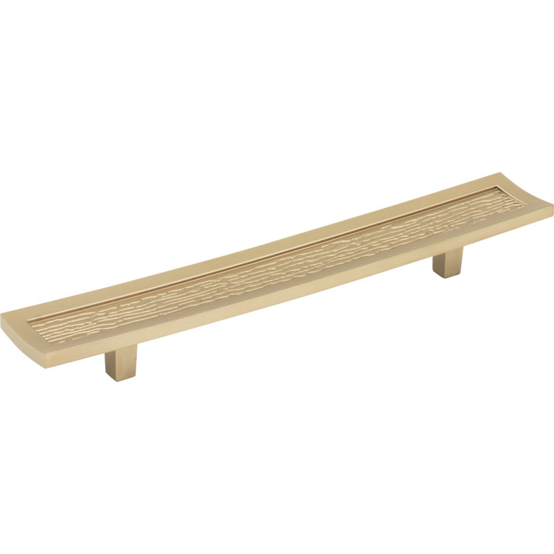 Brushed Nickel Modern Rectangular Bar Pull Handle