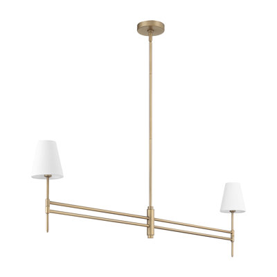 Hunter Camelia Stem 2 Light Large Chandelier Ceiling Light Fixture