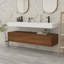 Meuble-lavabo double 60 po