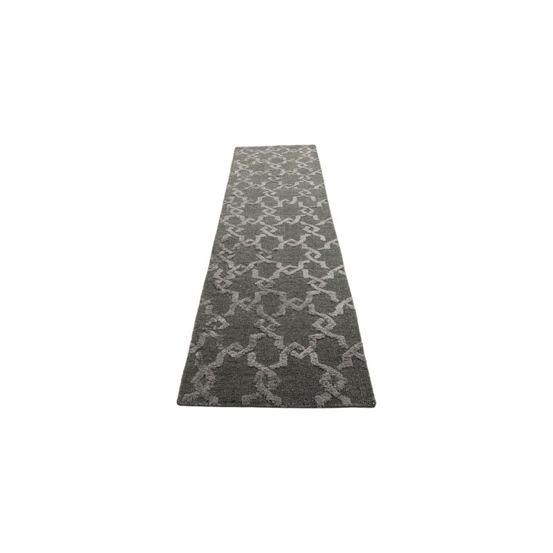 Tapis de couloir gris graphite Jennings