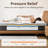 Queen Mattress - Innerspring Hybrid And Cooling Gel Memory Foam Mattress, Pressure Relief, And Motion Isolation, Certipur-Us And Oeko Tex Certified-345474621-345221317