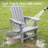 HDPE Adirondack Chair with Cup Holder-280343866