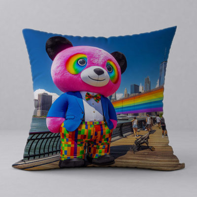 Reversible Throw Pillow