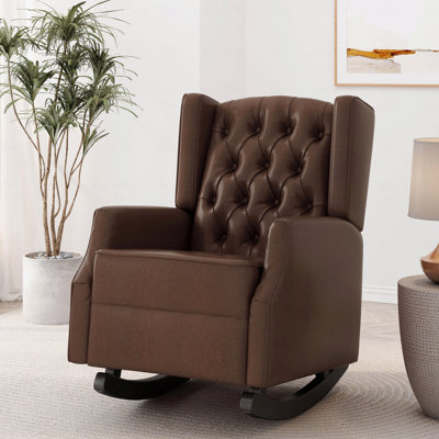 Avec fauteuil berçant