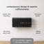Tablette de rangement flottante murale en bois massif Ficklin avec 2 portes d'armoire-1843610627