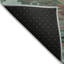 Tapis bleu sarcelle lavable à la machine intérieur / extérieur Xhevrie-749842070