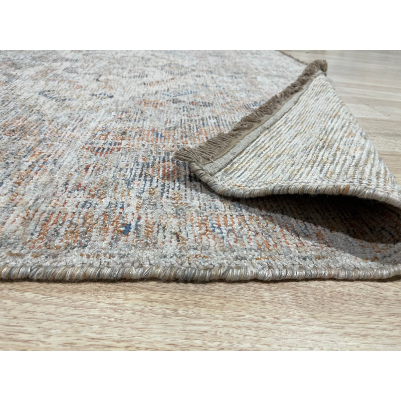 Tapis rectangulaire durable en laine noué à la main de style traditionnel Heriz Serapi