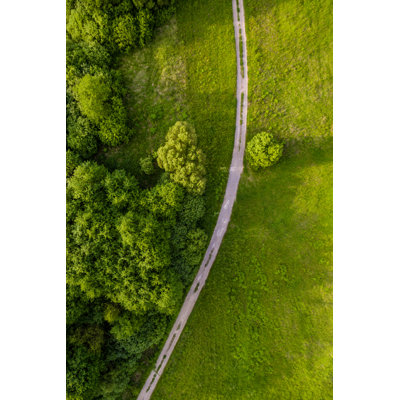 Dirt road arial view 691276402