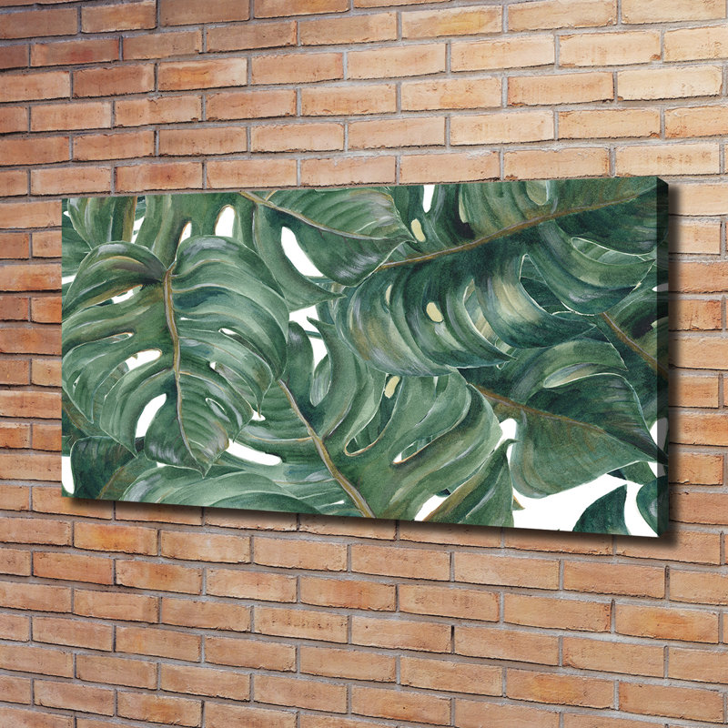 Monstera - Wrapped Canvas Print