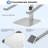 Metal Stackable Monitor Stand-1039732015