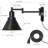 Lemaire Steel Swing Arm Sconce-1050128444