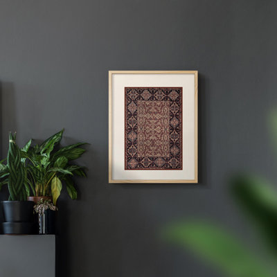 " Vintage Abstract Print LXXIV "
