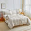  Ensemble de housse de couette 3 pièces en chenille touffetée en microfibre-356783702-356783705