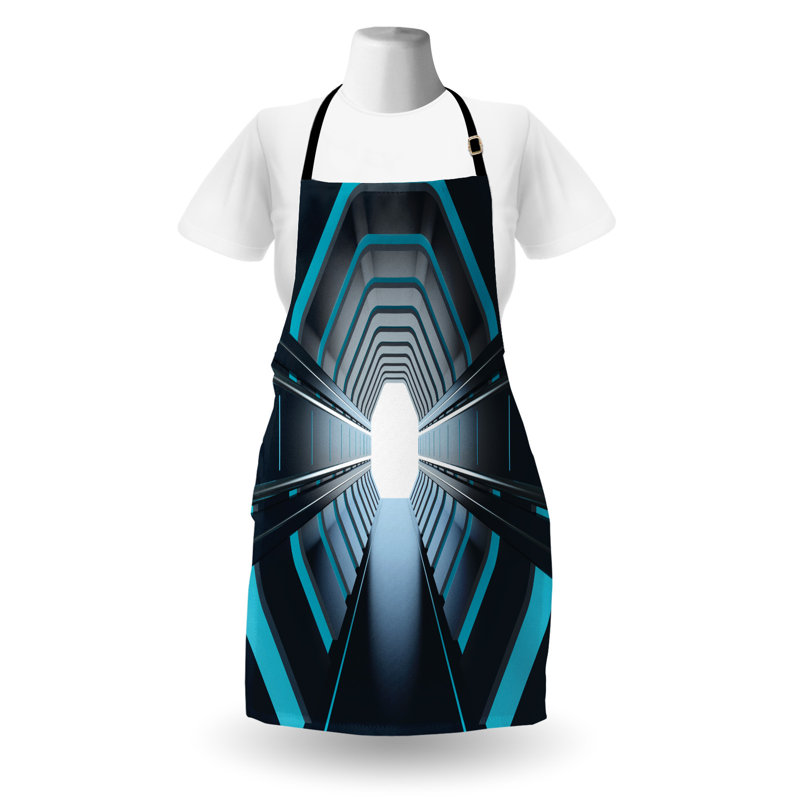 No Pattern Bib Apron