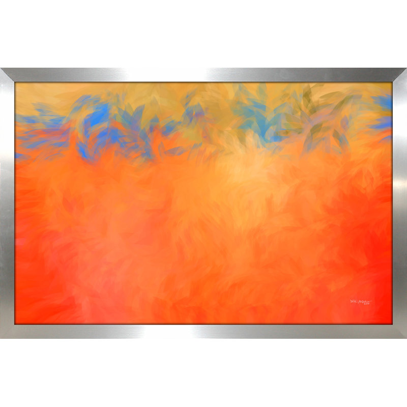 «My Despair Has Turned to Joy», reproduction d'art sur toile, H 21,5 po x l 27,5 po x P 0,75 po, Encadrement argenté